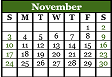 November 2019 Calendar