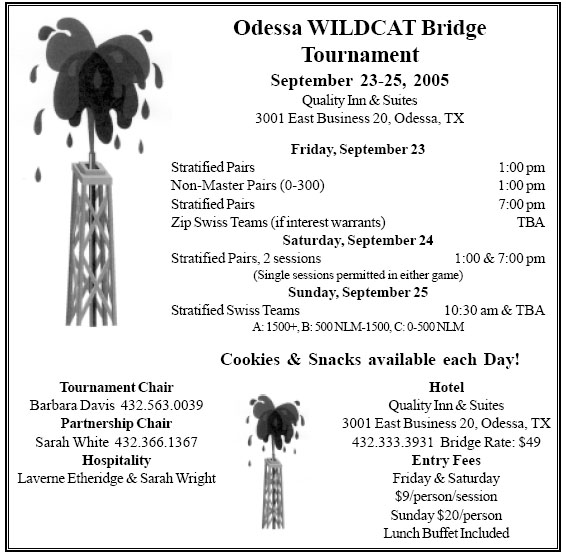 Odessa September 2005 Flyer